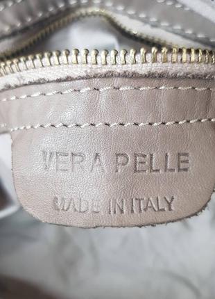 Сумка vera pelle итали натуральная плетеная кожа