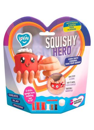 Squishy cupcao тм lovin набір для ліплення з повітряним пластиліном, шт