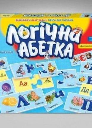 Гра наст. "логічна абетка" укр. (12), шт1 фото