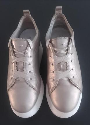 Шкіряні фірмові кросівки guardiani sport,устілка 25,5см.2 фото