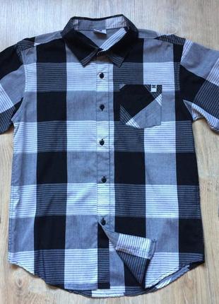 Підліткова бавовняна сорочка з довгим рукавом dg