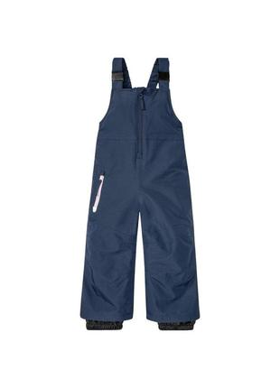 Лыжные термо штаны полукомбинезон lupilu для девочки (86-92)