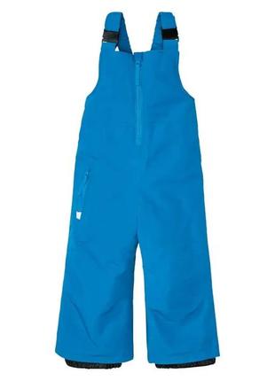 Лыжные термо штаны полукомбинезон lupilu для мальчика (86-92)