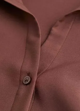 Новая короткая блузка-свитер h&m кофта рубашка5 фото