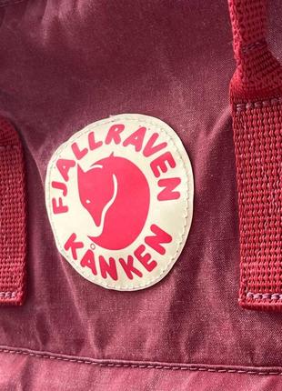 Fjallraven 23510 kanken оригинал рюкзак сумка красный вместительный практичный выносливый надежный, практичный5 фото