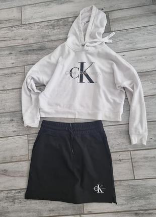 Костюм худі юбка  calvin klein