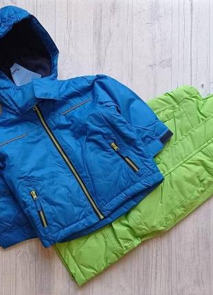 Термо комплект: комбинезон и куртка impidimpi на мальчика (74-80)