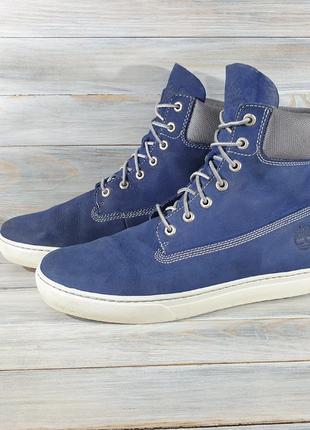 Timberland premium royal blue оригинальные ботинки2 фото