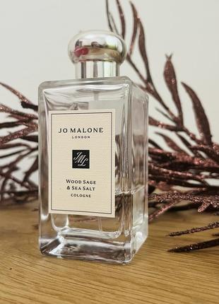 Оригинальный парфюм одеколон остаток jo malone wood sage &amp; sea salt1 фото