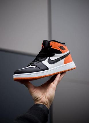 Кроссовки мех nike jordan retro 1 mid shattered backboard7 фото