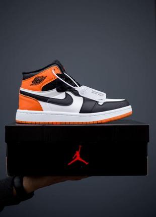 Кроссовки мех nike jordan retro 1 mid shattered backboard5 фото