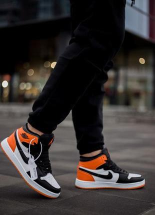 Кроссовки мех nike jordan retro 1 mid shattered backboard2 фото