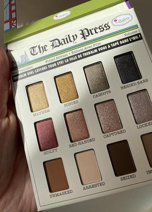 Палетка теней the balm