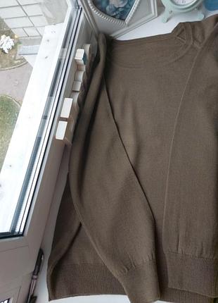 Тоненький свитер полушерсть 5