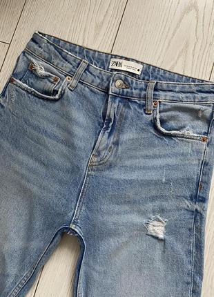 Женские джинсы zara the high waist slim (zara premium collection denim) size eur 36usa 4 mex 2610 фото