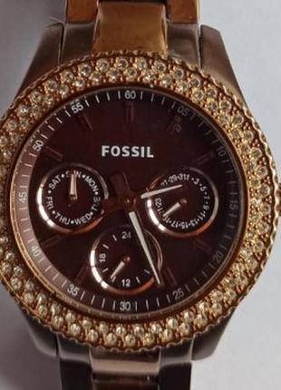 Fossil es-2955 stella gemmed женские часы