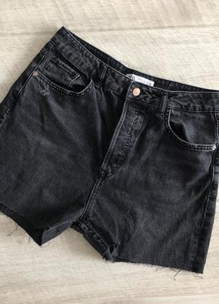 Zara шорты шортики джинсовые 10/42