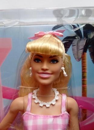 Кукла барби марго робби в роли барби в розовом платье barbie the movie margot robbie.3 фото