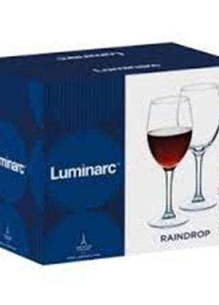 Келих для вина 350мл 6шт luminarc raindrop