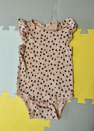 Бодик на девочку 80 размер