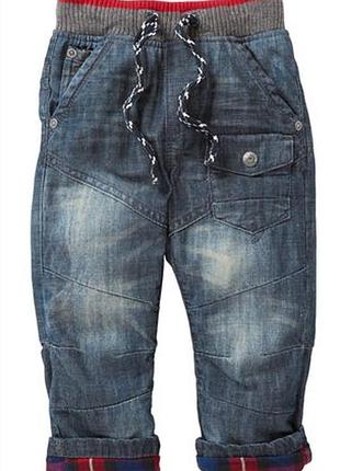 Джинсы next на подкладке 3-4 и 4-5 лет