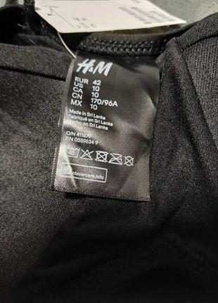 Слитный купальник бренда h&amp;m, новый.
размер 42/10 s.
чашка b.8 фото