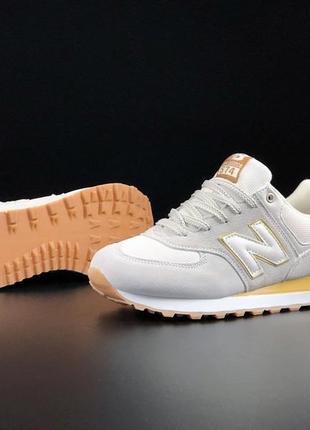 Р.38 кроссовки new balance 530 бежево/желтые3 фото