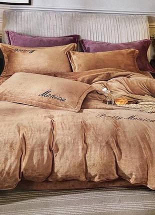 Роскошное велюровое постельное белье, рай1 фото