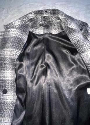 Cтильное укороченное теплое пальто из шерсти сезона2 фото