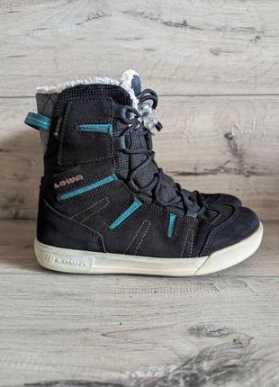 Детские зимние ботинки lowa lucy gtx gore-tex 33 р 21 см