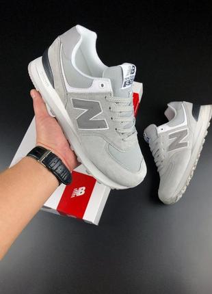 Р.36, 39  кроссовки new balance 574 серые