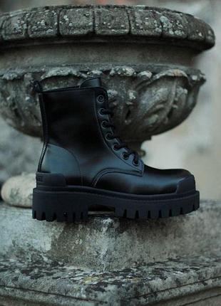 Жіночі черевики balenciaga tractor баленсіага трактор