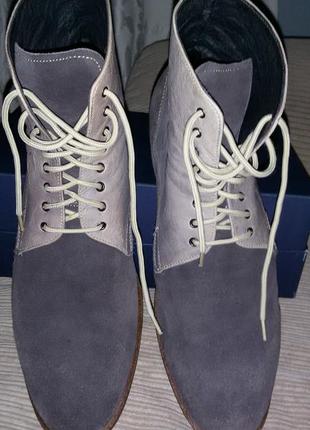 Ботинки бренда vero guoio cox размер 45 (30,2 см)9 фото