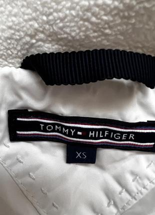 Куртка пуховик tommy hilfiger 70% пух 30% перьев4 фото