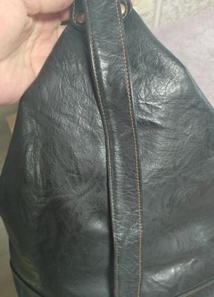 Рюкзак сумка черная2 фото