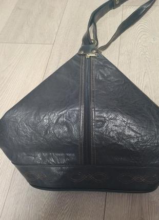 Рюкзак сумка черная7 фото