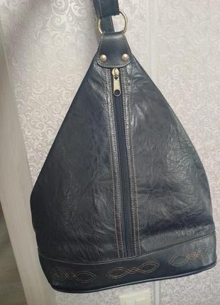 Рюкзак сумка чорна
