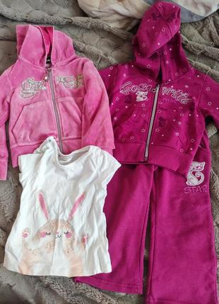 Спортивный костюм, комплект вещей