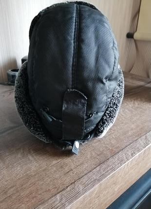 Шапка зимняя,ушанка р.56