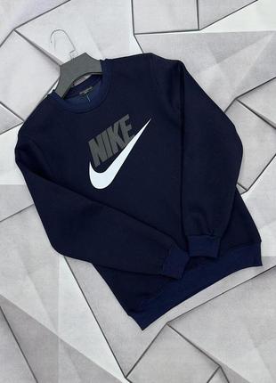 Зимняя теплая кофта nike, флисовый свитшот из новых коллекций7 фото