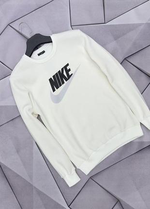 Зимняя теплая кофта nike, флисовый свитшот из новых коллекций4 фото