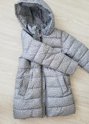 Куртка mango для девочки, холодная осень, теплая зима, размер 140 10роков4 фото