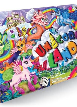 Настільна розважальна гра "unicorn land" (20), шт