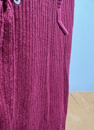 Світшот шнурівка светр кофта тонка бавовна h&amp;m3 фото