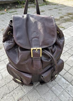 Diesel leather rowallan рюкзак кожаный10 фото