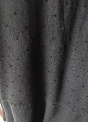 Итальянское платье, carla feroni,черное с воланом , свободное , мини10 фото