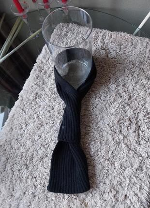 Шарф галстук шерсть1 фото