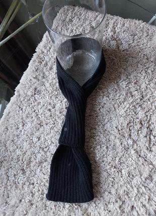 Шарф галстук шерсть3 фото