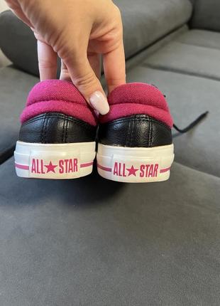 Кожаные кеды converse all star 38р5 фото