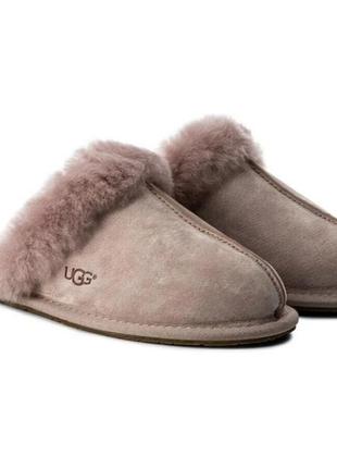 Тапочки  scuffette ll house slipper ugg цвет мокко1 фото